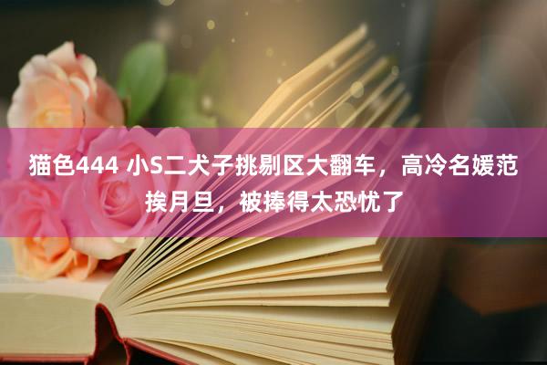 猫色444 小S二犬子挑剔区大翻车，高冷名媛范挨月旦，被捧得太恐忧了